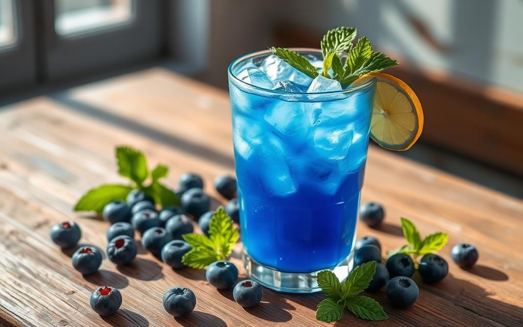 blue razz ice juice at home