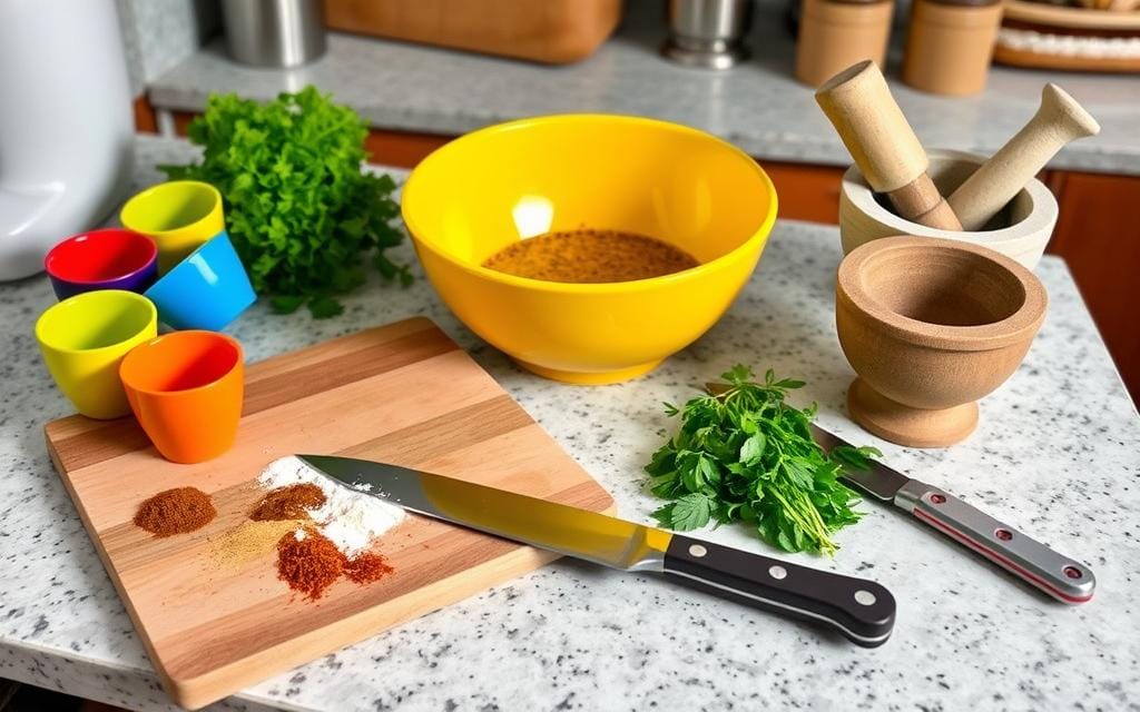 Peruvian Churu Chicken kitchen tools