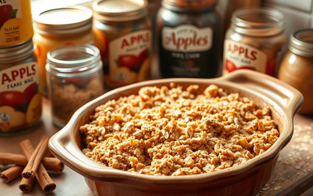 Easy Apple Crisp Recipe with Canned Apples