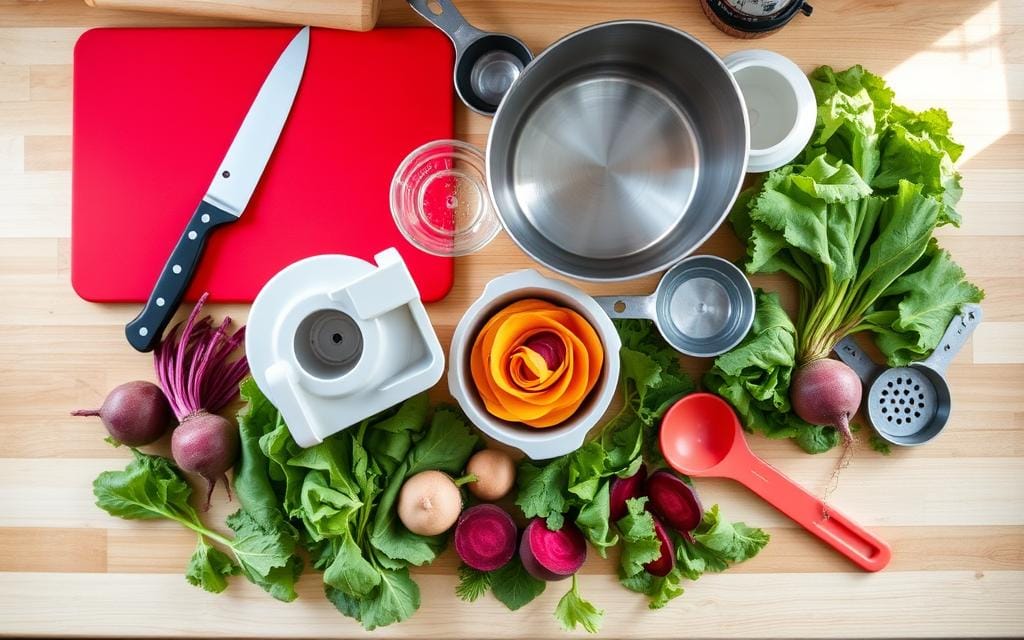 Kitchen Tools for Balthazar Beet Salad Recipe