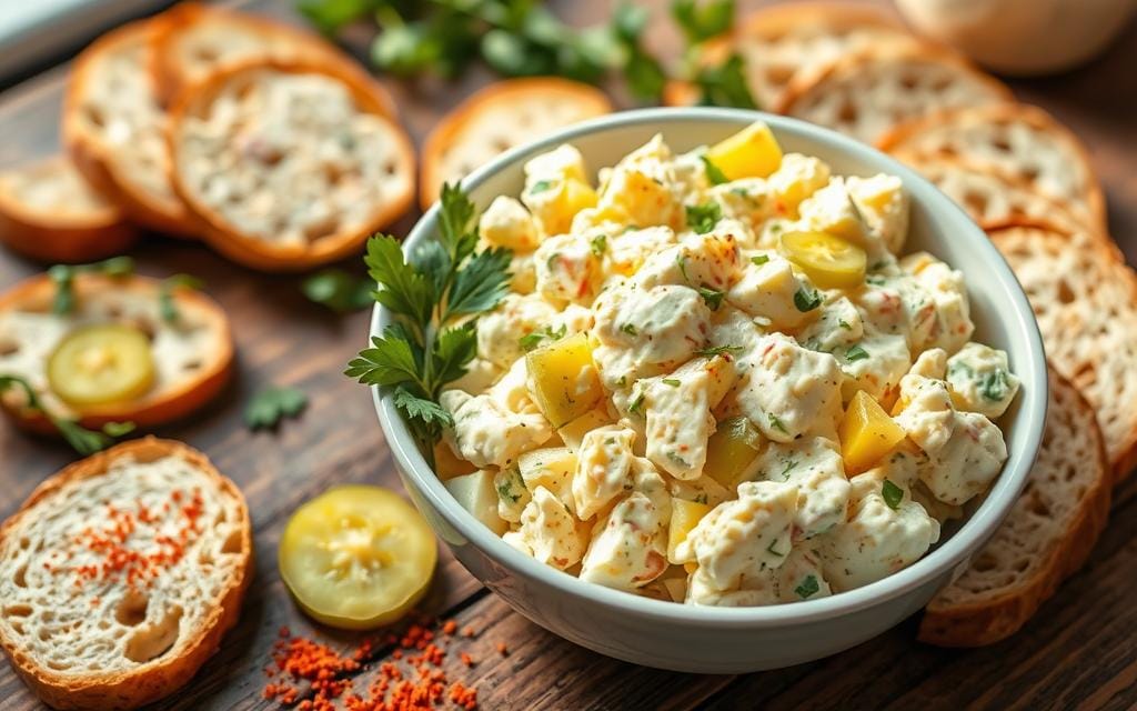 Egg Salad Recipe with Pickles