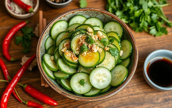 Din Tai Fung Cucumber Salad Recipe